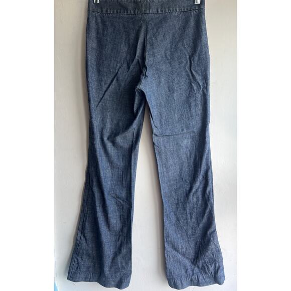 Theory Jeans Womens 2 Denim EUC Flare Bootcut Stretchy - Picture 2 of 3